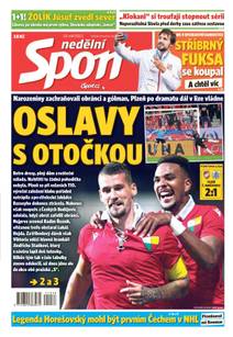 Obálka nedělní Sport - 38/2021