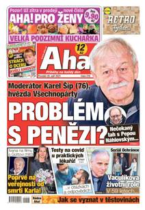 Obálka Aha! - 20.9.2021