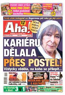 Obálka Aha! - 21.9.2021