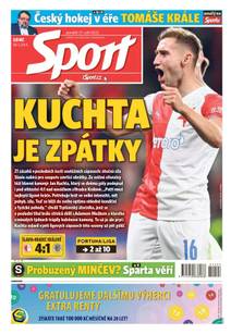 Obálka Sport - 27.9.2021