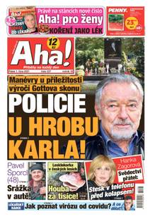 Obálka Aha! - 1.10.2021