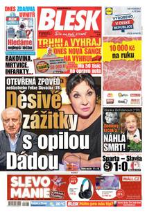 Obálka BLESK - 4.10.2021