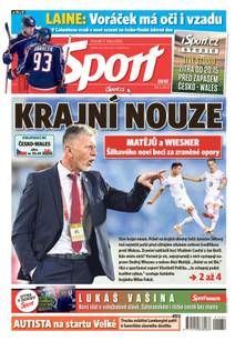 Obálka Sport - 7.10.2021