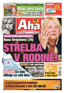 Obálka Aha! - 8.10.2021