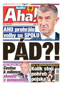 Obálka Nedělní Aha! - 41/2021