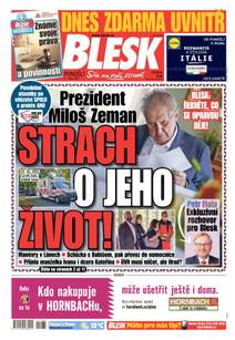 Obálka BLESK - 11.10.2021