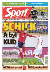 Obálka Sport - 12.10.2021