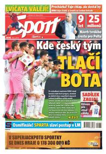 Obálka Sport - 13.10.2021