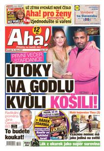 Obálka Aha! - 18.10.2021