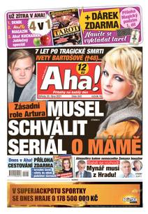 Obálka Aha! - 20.10.2021