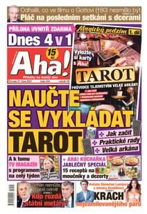 Obálka Aha! - 21.10.2021