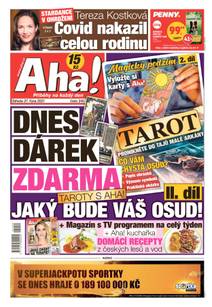 Obálka Aha! - 27.10.2021