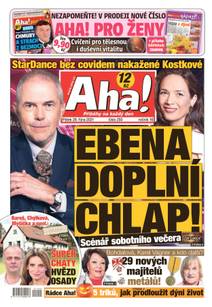 Obálka Aha! - 29.10.2021