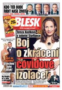 Obálka BLESK - 4.11.2021