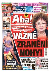 Obálka Aha! - 6.11.2021