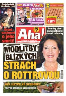 Obálka Aha! - 11.11.2021