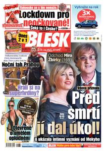 Obálka BLESK - 13.11.2021