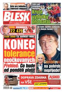 Obálka BLESK - 18.11.2021