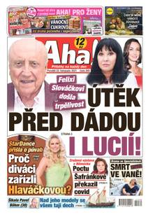 Obálka Aha! - 22.11.2021