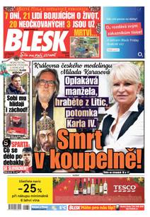 Obálka BLESK - 23.11.2021