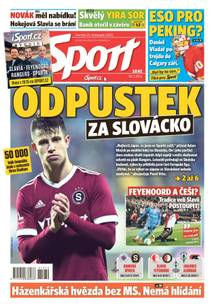 Obálka Sport - 25.11.2021
