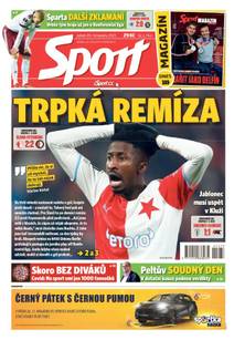 Obálka Sport - 26.11.2021