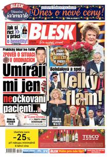 Obálka BLESK - 30.11.2021