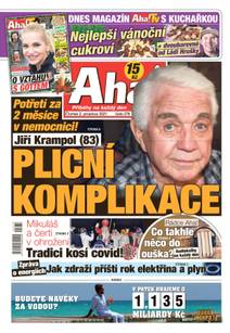 Obálka Aha! - 2.12.2021