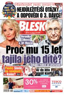 Obálka BLESK - 7.12.2021