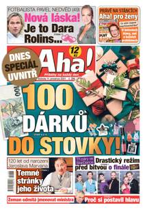 Obálka Aha! - 11.12.2021