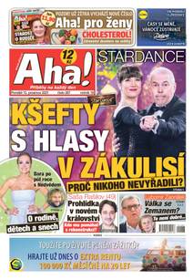 Obálka Aha! - 13.12.2021