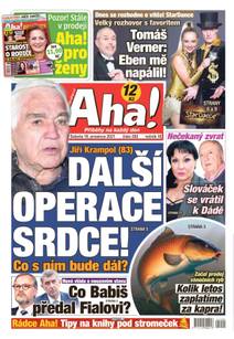 Obálka Aha! - 18.12.2021