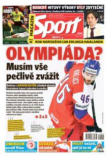 Obálka Sport - 7.1.2022