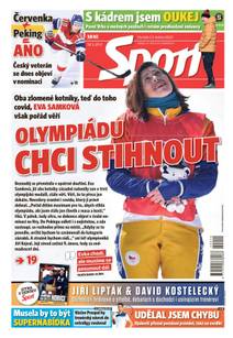 Obálka Sport - 13.1.2022