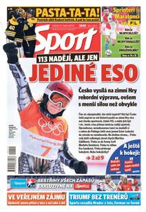 Obálka Sport - 15.1.2022