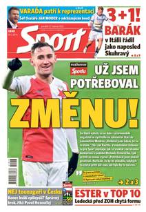 Obálka Sport - 17.1.2022