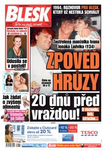 Obálka BLESK - 18.1.2022