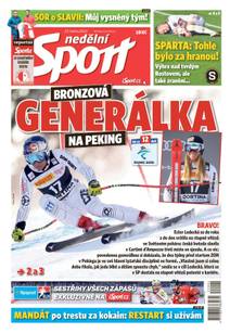 Obálka nedělní Sport - 4/2022