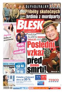 Obálka BLESK - 25.1.2022