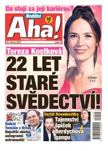 Obálka Nedělní Aha! - 5/2022