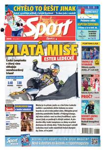 Obálka Sport - 7.2.2022