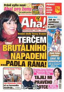 Obálka Aha! - 9.2.2022