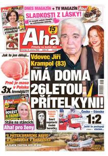 Obálka Aha! - 10.2.2022