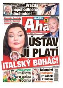 Obálka Nedělní Aha! - 7/2022