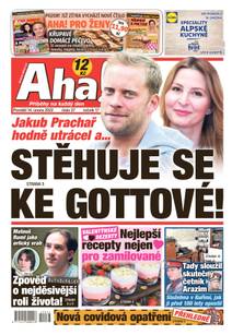 Obálka Aha! - 14.2.2022