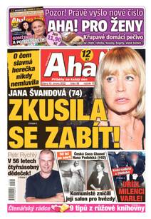 Obálka Aha! - 15.2.2022