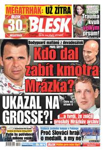 Obálka BLESK - 17.2.2022