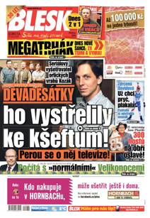 Obálka BLESK - 19.2.2022