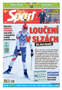 Obálka Sport - 19.2.2022