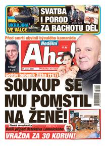 Obálka Nedělní Aha! - 9/2022